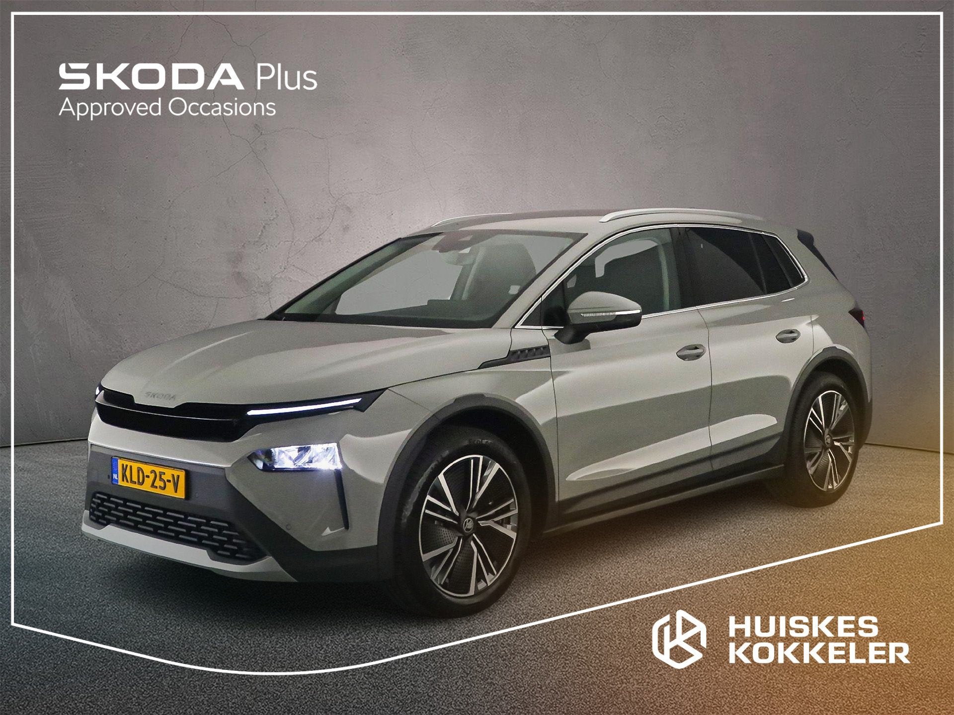 Skoda Elroq 85 Business Edition 286pk Automaat Trekhaak, Ada, Auto's, Automaat, Achterwielaandrijving, Leder en Stof, SUV of Terreinwagen