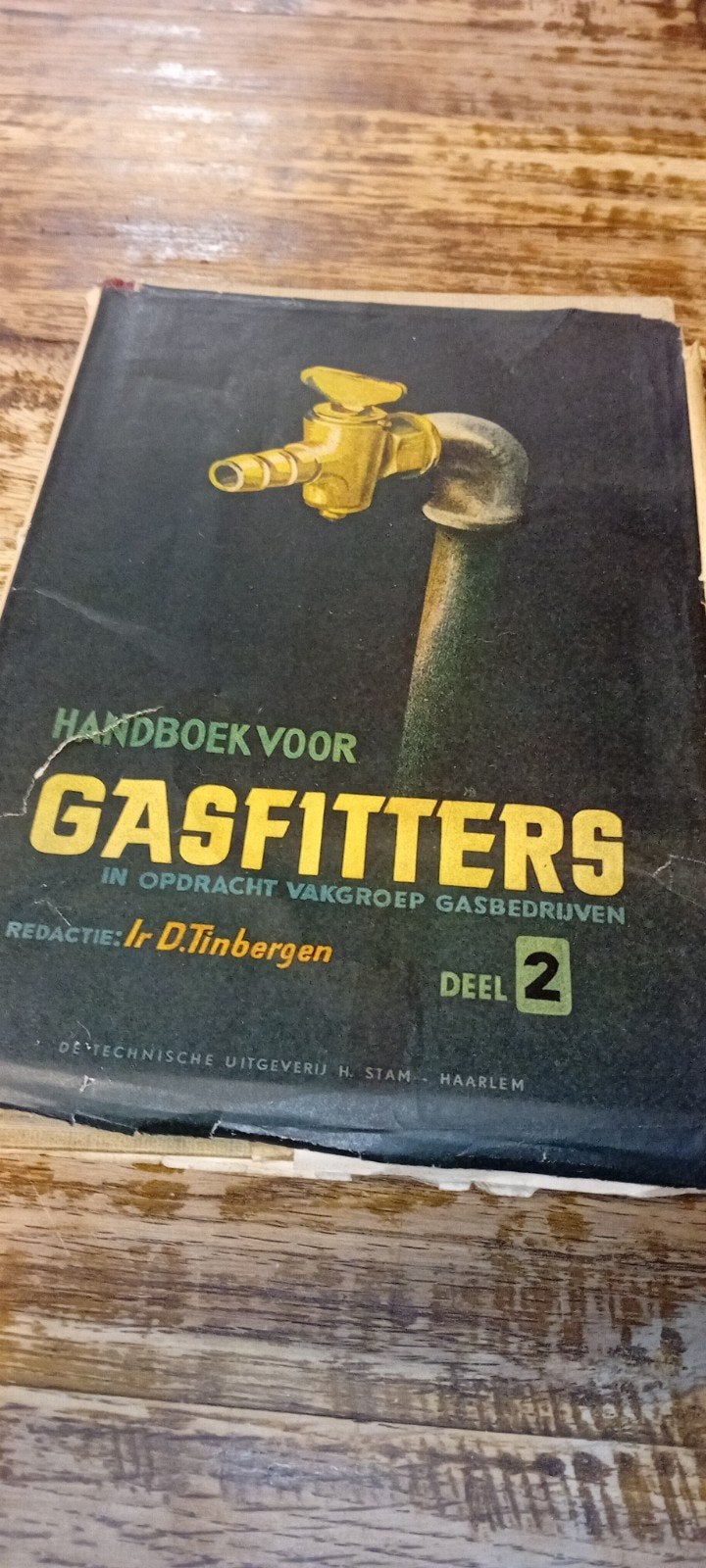 oud boek. handboek.voor gasfitter, Ophalen of Verzenden, Gelezen, H.stam