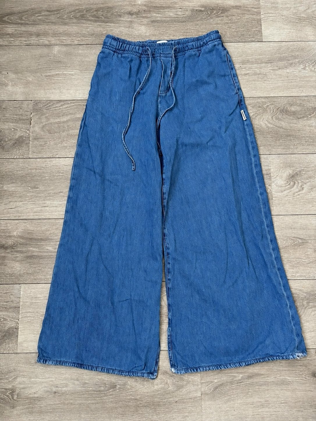 Armedangels wijde jeans maat M, Ophalen of Verzenden, Zo goed als nieuw, Blauw, W30 - W32 (confectie 38/40)