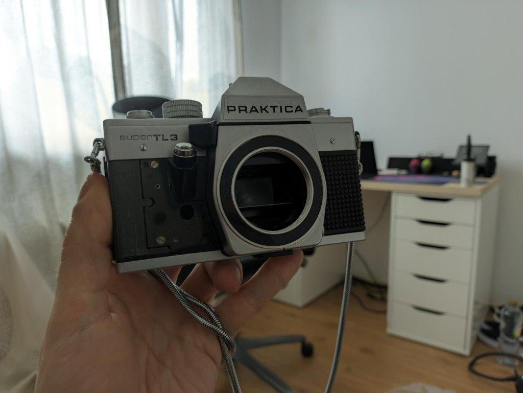 Praktica SuperTL3, Audio, Tv en Foto, Fotocamera's Analoog, Ophalen of Verzenden, Gebruikt, Spiegelreflex, Overige Merken