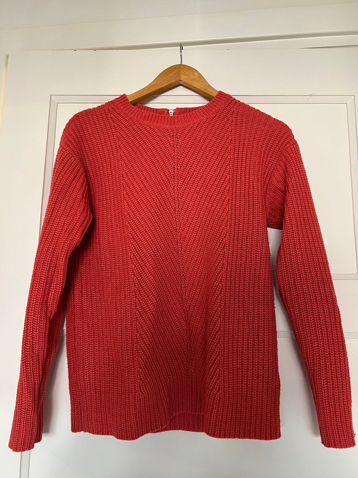 Trui koraal rood, Ophalen of Verzenden, Gedragen, Maat 36 (S), Rood