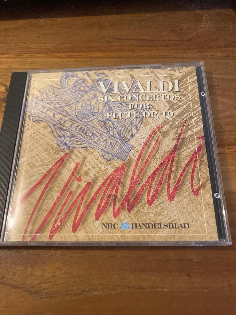 Vivaldi - Six concertos for flute Op. 10 (NRC / Jean-Pierre, Cd's en Dvd's, Ophalen of Verzenden, Classicisme, Zo goed als nieuw