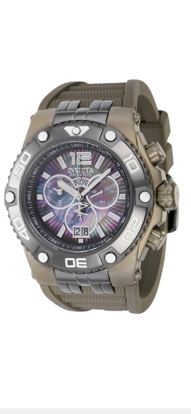 Invicta Speedway 39207 Heren Quartz Horloge - 47 mm, Ophalen of Verzenden, Zo goed als nieuw, Overige materialen, Overige merken