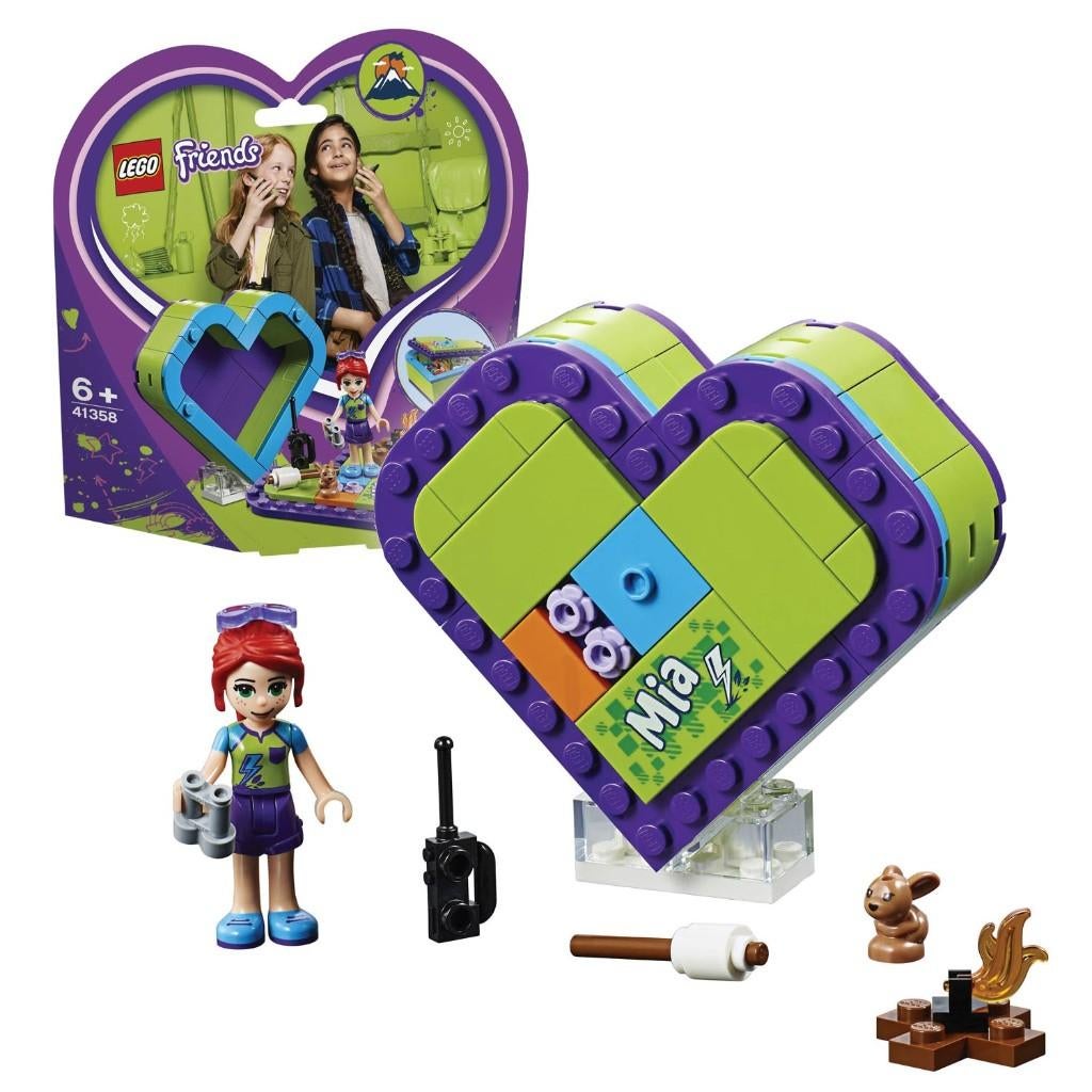 41358 Lego Friends: Mia's Hartvormige doos -Nieuw in doos, Lego, Nieuw, Friends, Ophalen of Verzenden