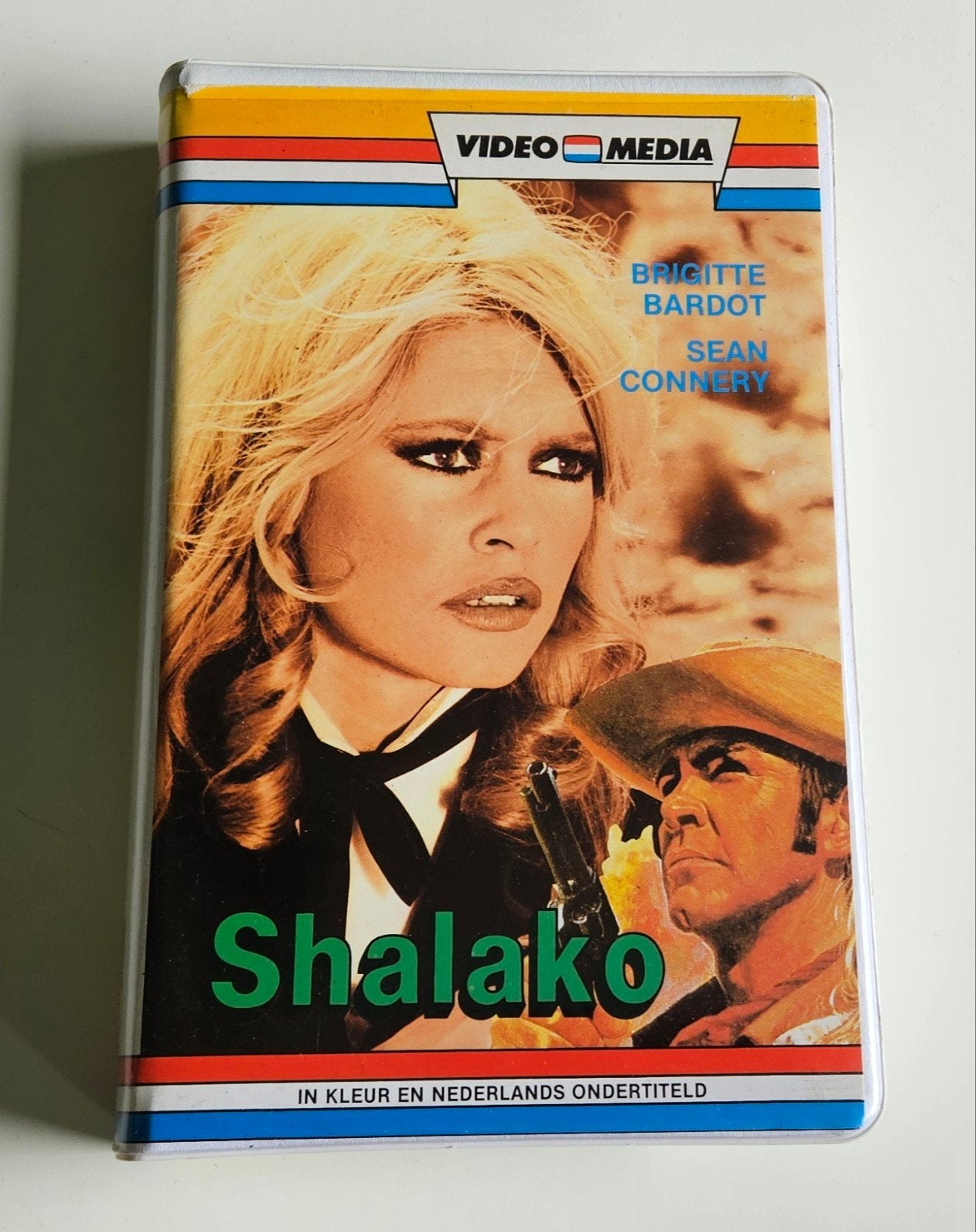 Shalako Ex-Rental VHS (1969), Brigitte Bardot & Sean Connery, Vanaf 12 jaar, Ophalen of Verzenden, Gebruikt, Actie en Avontuur