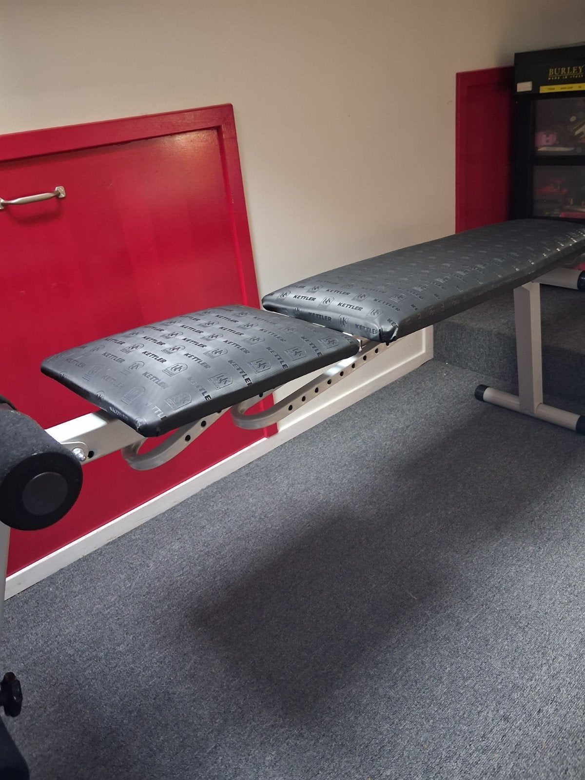 Kettler Trainingsbank - Verstelbaar en Comfortabel, Ophalen, Gebruikt, Armen, Fitnessbank
