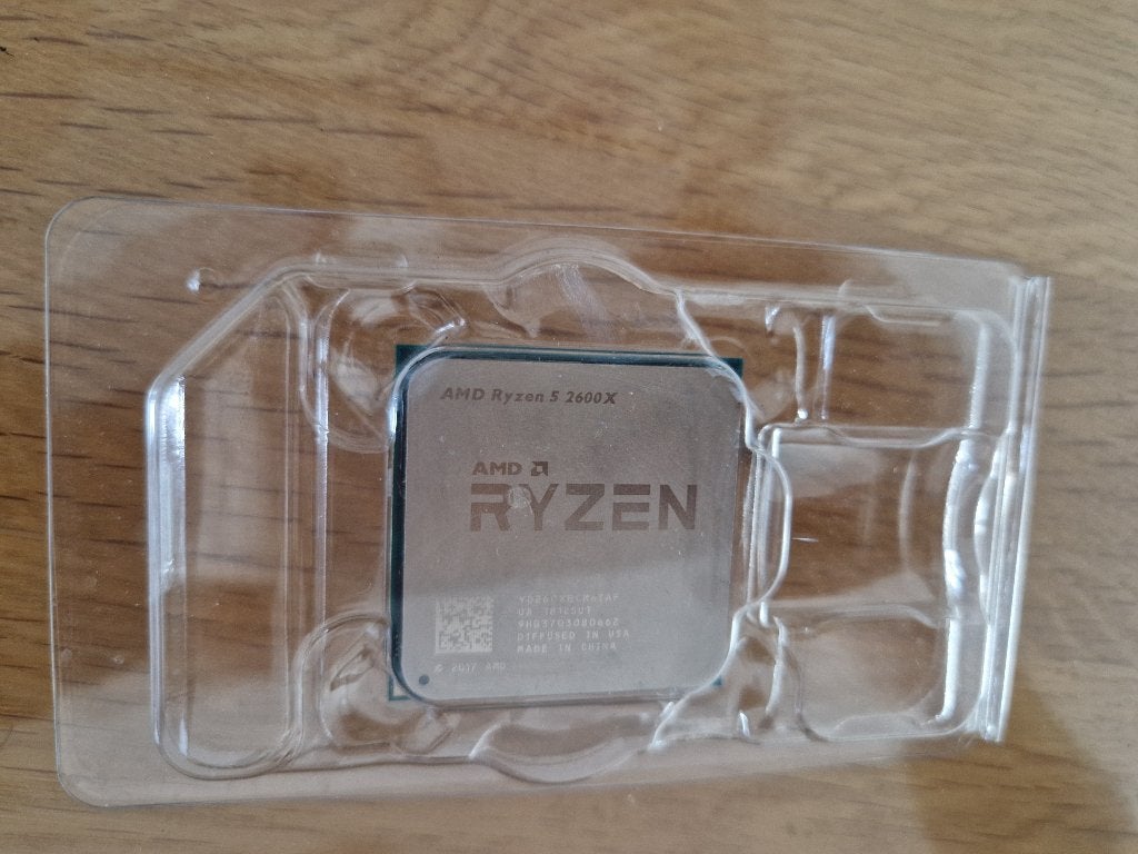 AMD Ryzen 5 2600X processor plus Cpu cooler, Computers en Software, 6-core, Zo goed als nieuw, AMD Ryzen 5, Ophalen of Verzenden