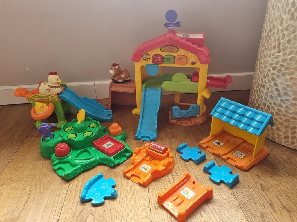 VTech Toet Toet Boerderij en Speelset, Kinderen en Baby's, Speelgoed | Vtech, Ophalen of Verzenden, Gebruikt, 6 maanden tot 2 jaar