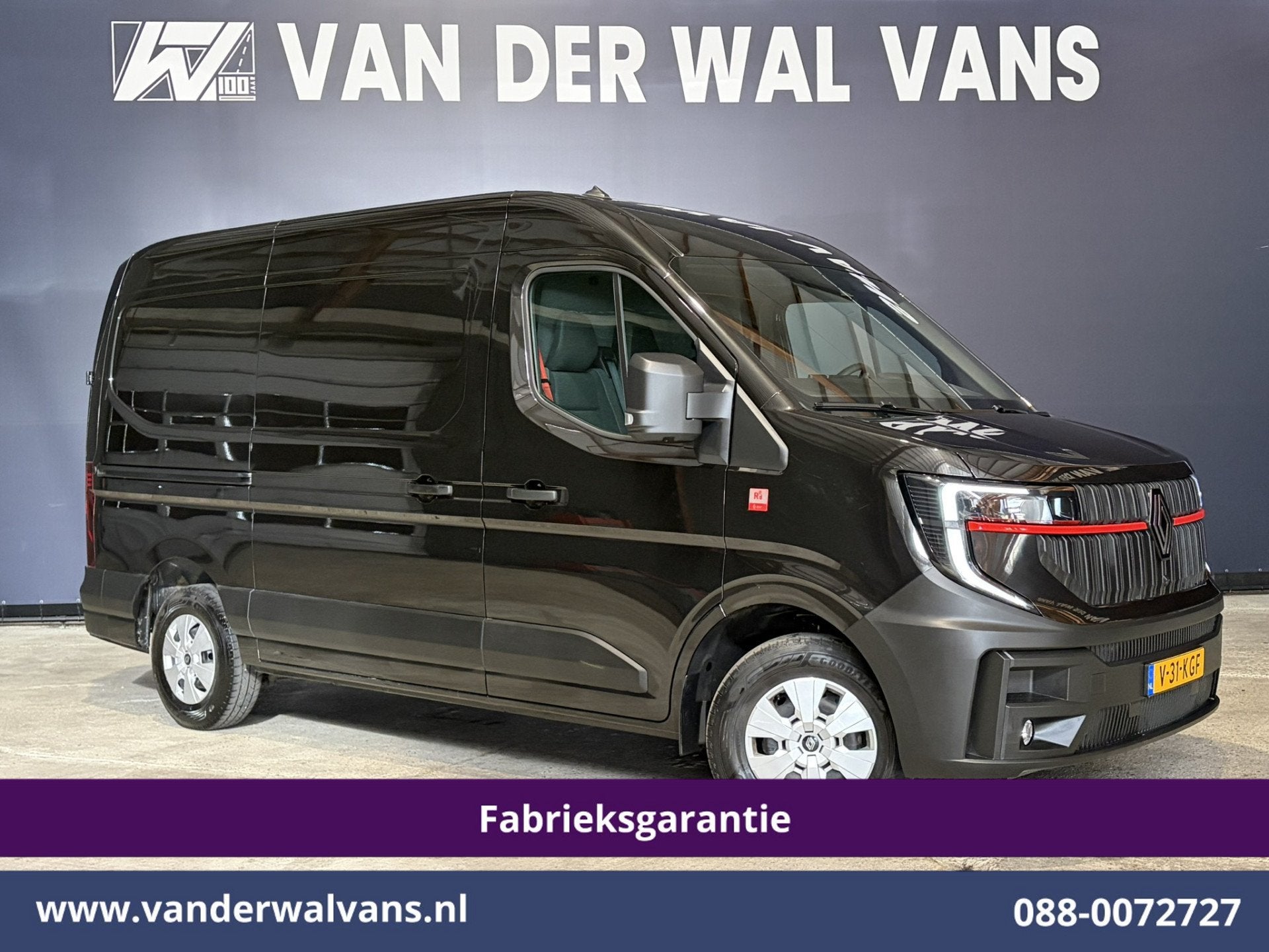 Renault Master 2.0 dCi 150pk L2H2 Fabrieksgarantie Euro6 Air, Auto's, Voorwielaandrijving, Stof, Gebruikt, 4 cilinders