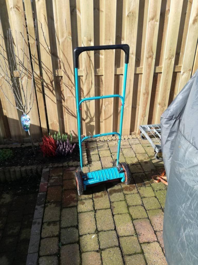 Gardena 5000 SM grasmaaier inklapbaar, Tuin en Terras, Ophalen, Gebruikt, Handgrasmaaier, 40 t/m 49 cm