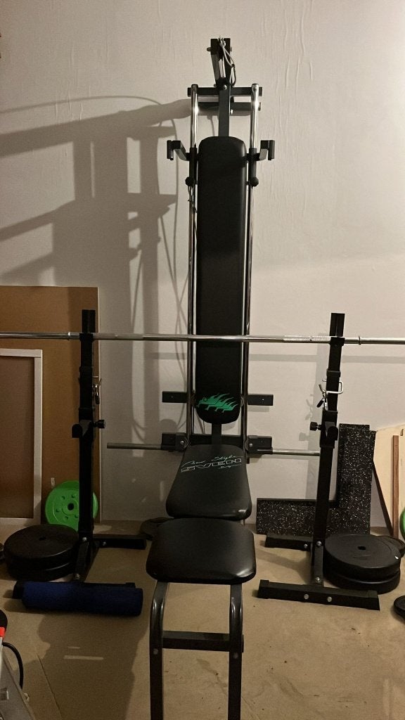 Volledige thuis gym, Ophalen, Zo goed als nieuw, Benen, Overige typen