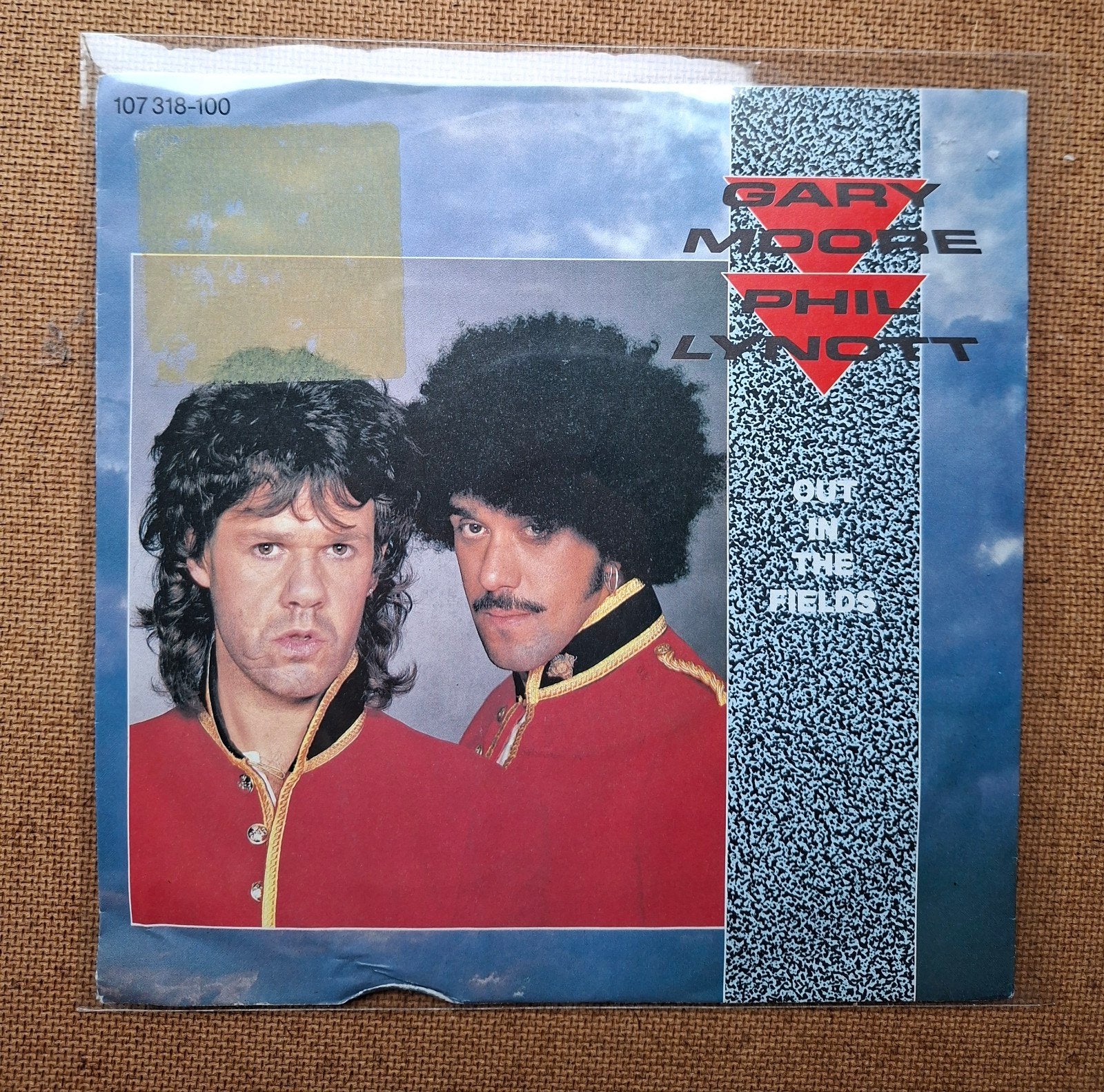 Moore, Gary  / Phil Lynott  - Out in the field - TOP, Cd's en Dvd's, Vinyl Singles, Ophalen of Verzenden, Gebruikt, 7 inch, Pop