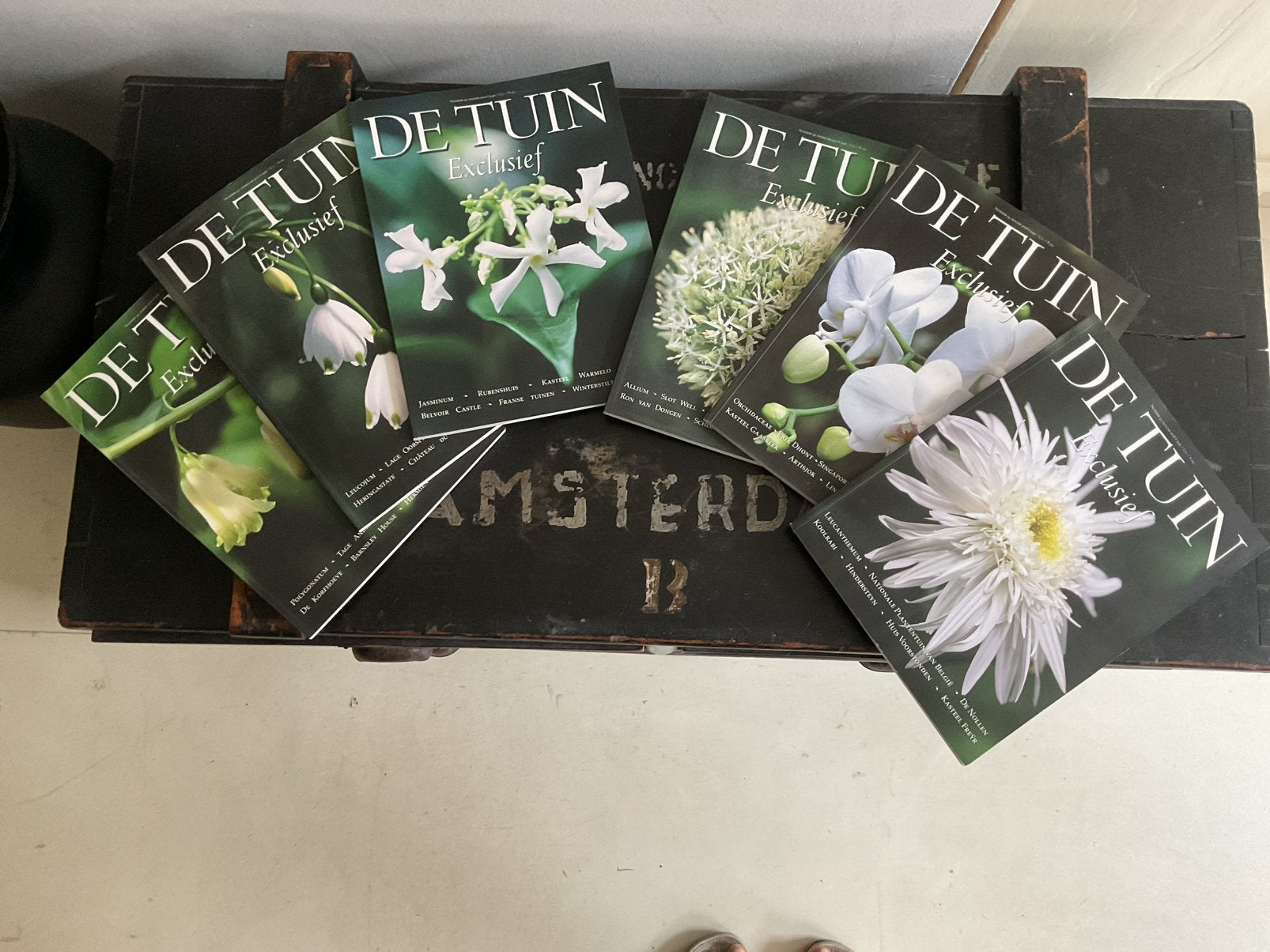 “ De Tuin Exclusief” magazine, 6 stuks voor €20,00, Boeken, Ophalen, Zo goed als nieuw