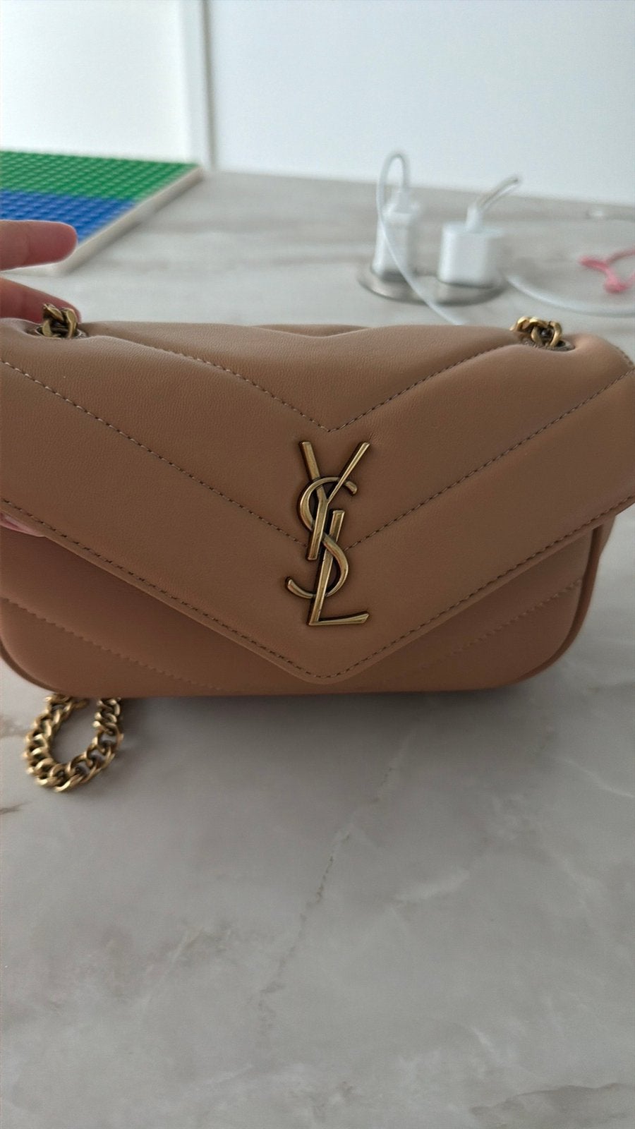 Saint Laurent tas nieuw compleet met doos, Ophalen of Verzenden, Zo goed als nieuw, Zwart