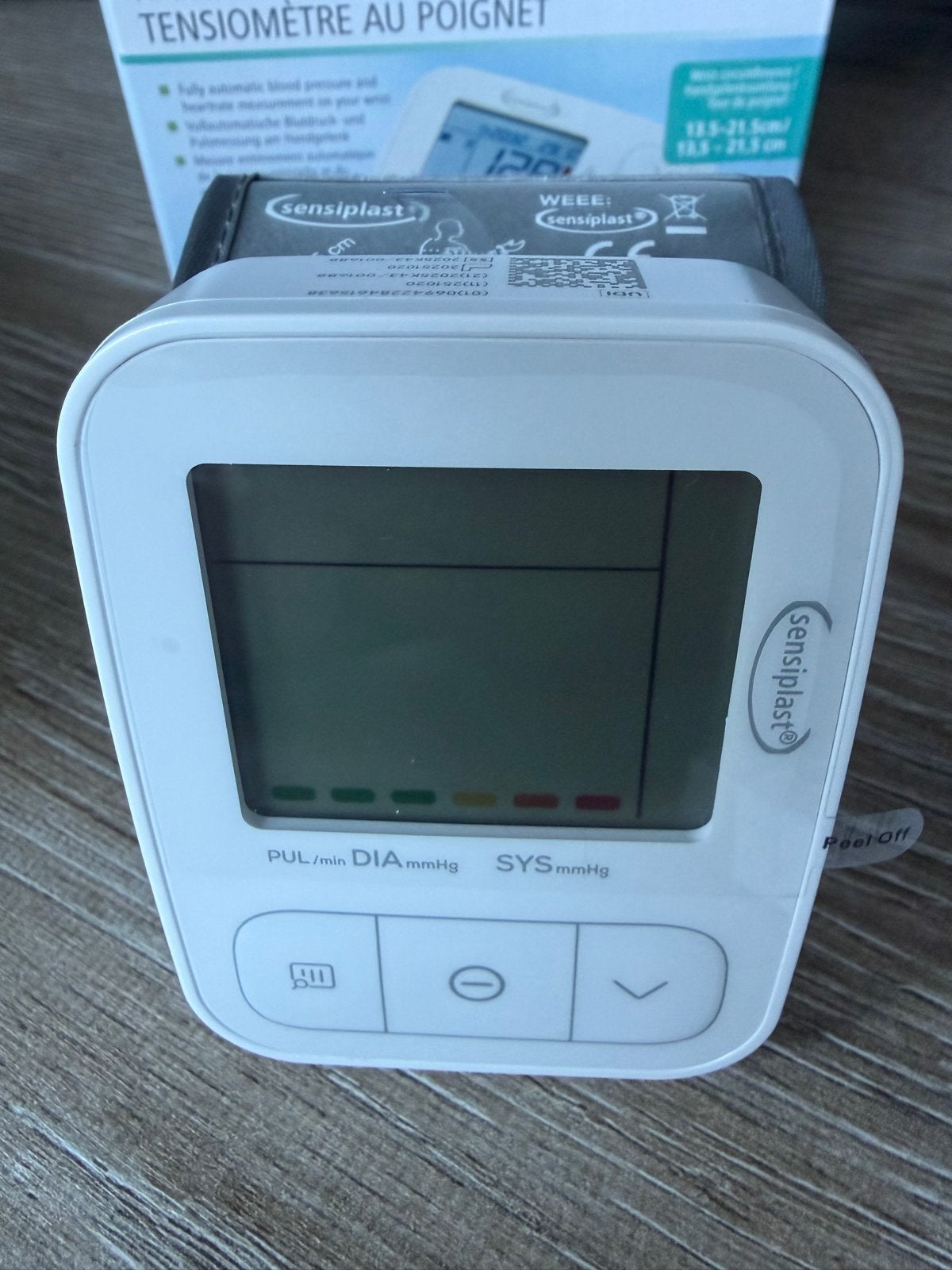 Sensiplast Polsbloeddrukmeter - Nieuw in doos, Ophalen of Verzenden, Nieuw, Overige typen