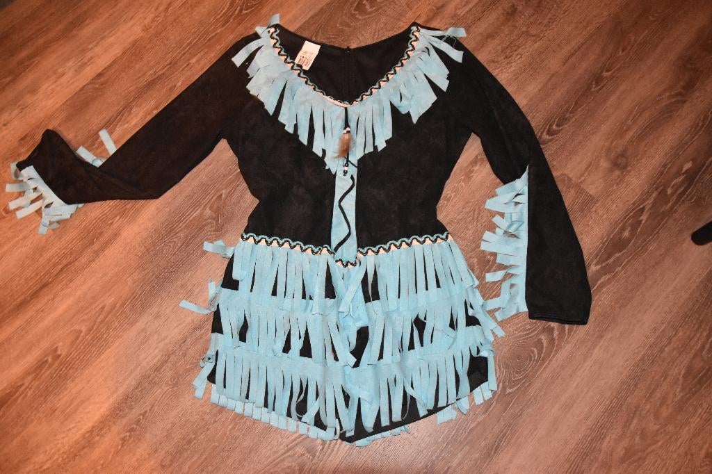 Leuk indianen jurkje, Kleding | Dames, Carnaval, Maat 42/44 (L), Ophalen of Verzenden, Zo goed als nieuw