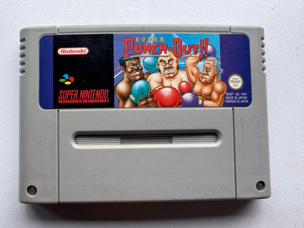 Super Punch-Out!! SNES - Klassieke Boksgame, Spelcomputers en Games, Games | Nintendo Super NES, Gebruikt, 1 speler, Ophalen of Verzenden