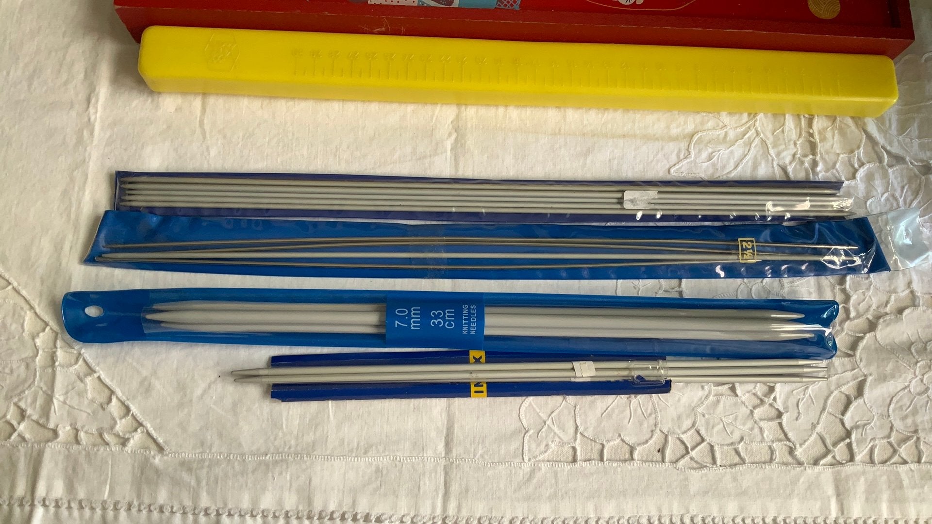 Breinaalden zonder knop/assorti/lot van 18 stuks, Hobby en Vrije tijd, Breien en Haken, Ophalen of Verzenden, Zo goed als nieuw