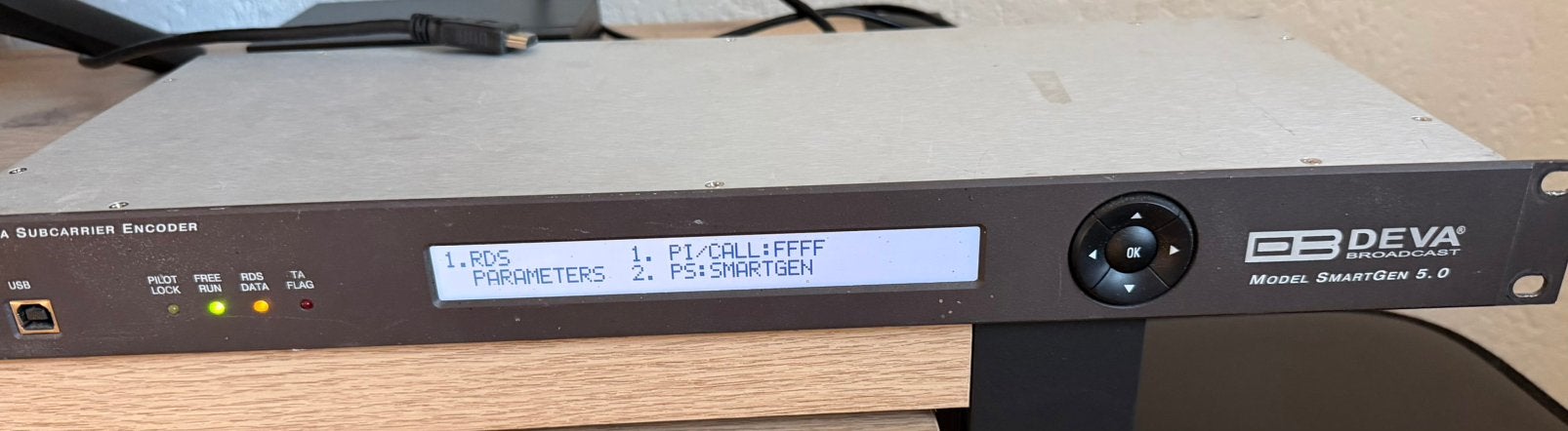 Deva smartgen 5.0 rds encoder, Telecommunicatie, Zenders en Ontvangers, Ophalen of Verzenden, Zo goed als nieuw, Zender