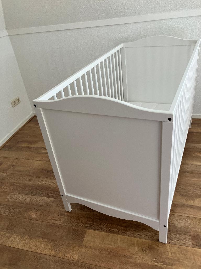 babybedje, Ophalen, Zo goed als nieuw, Minder dan 140 cm, Matras