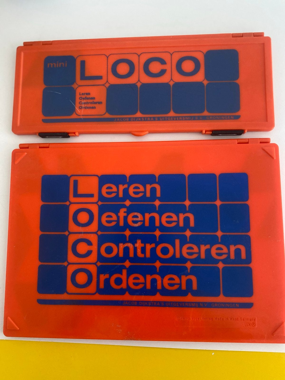 Mini Loco en Loco Leerspellen - Leren, Oefenen, Controleren, Ophalen of Verzenden, Gebruikt, Puzzelen