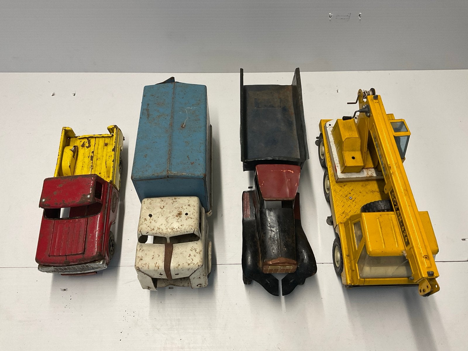 Triang, Gozan, Buddy blikken auto's voor restauratie/onderde, Ophalen of Verzenden
