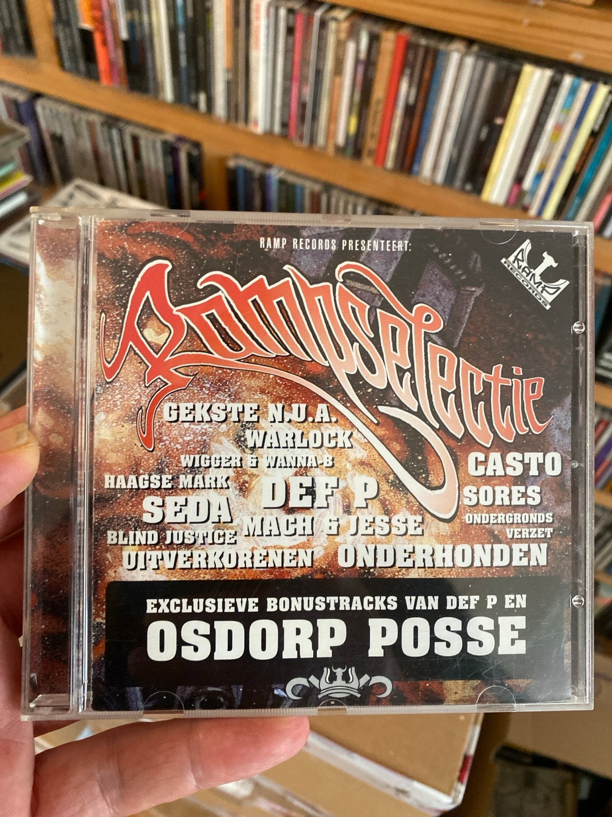 Ramp Records Presenteert: Bombsellectie CD - Osdorp Posse, Cd's en Dvd's, Verzenden, Gebruikt, Verzamelalbum, Met bonustracks