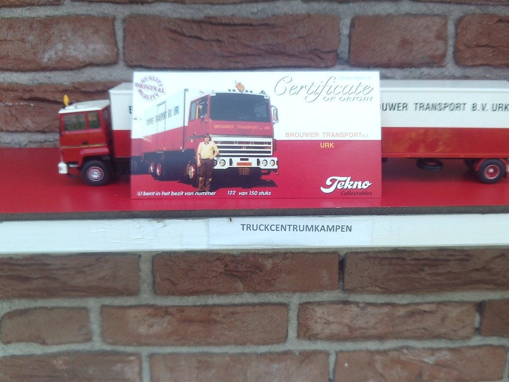 Tekno  Ford  Transcontinental  van  Brouwer - Urk., Ophalen of Verzenden, Nieuw, Bus of Vrachtwagen, Tekno
