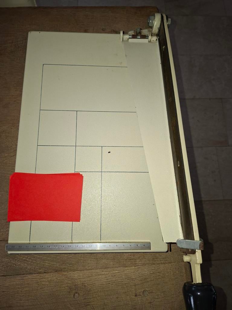 Ideal papiersnijmachine, West-Duitsland, Ophalen of Verzenden