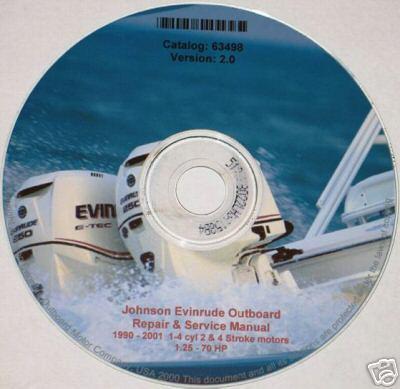 Johnson Evinrude 2 & 4-takt buitenboordmotor Service & R, Verzenden, Nieuw, Motor en Techniek