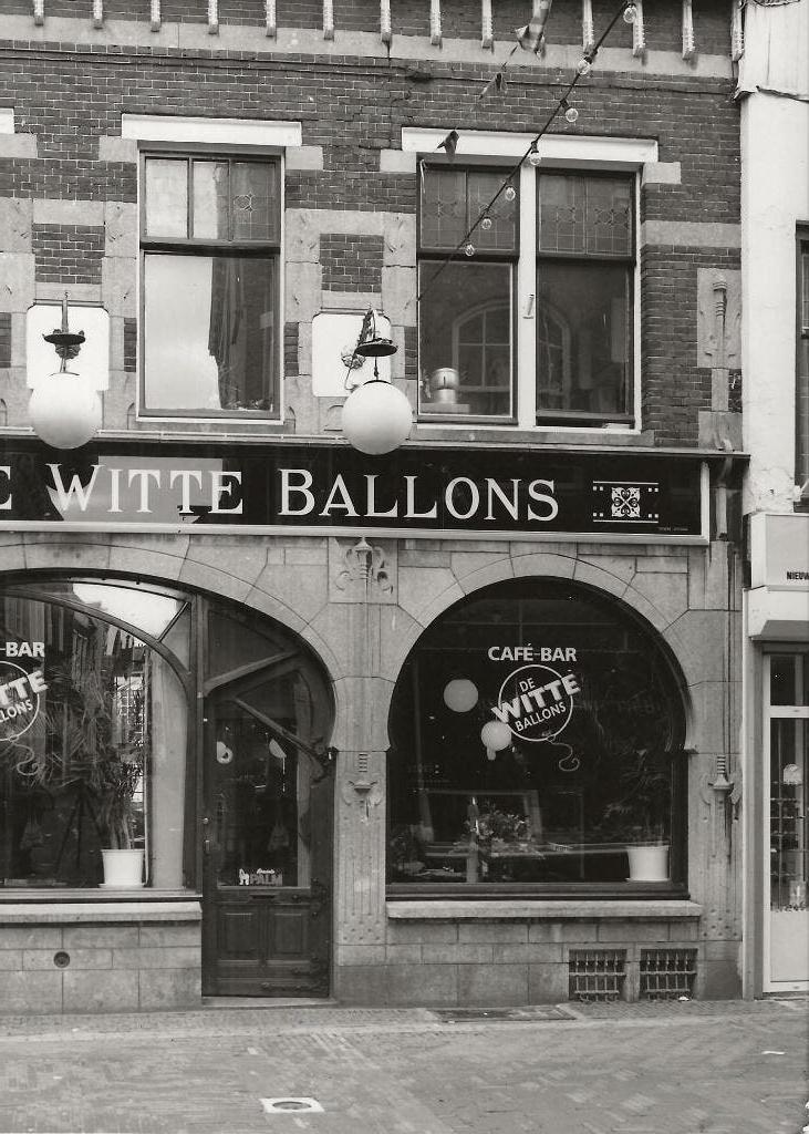 Utrecht Cafe Bar De Witte Balons Recl Heineken Bier Foto, Ophalen of Verzenden, 1940 tot 1960, Ongelopen, Utrecht