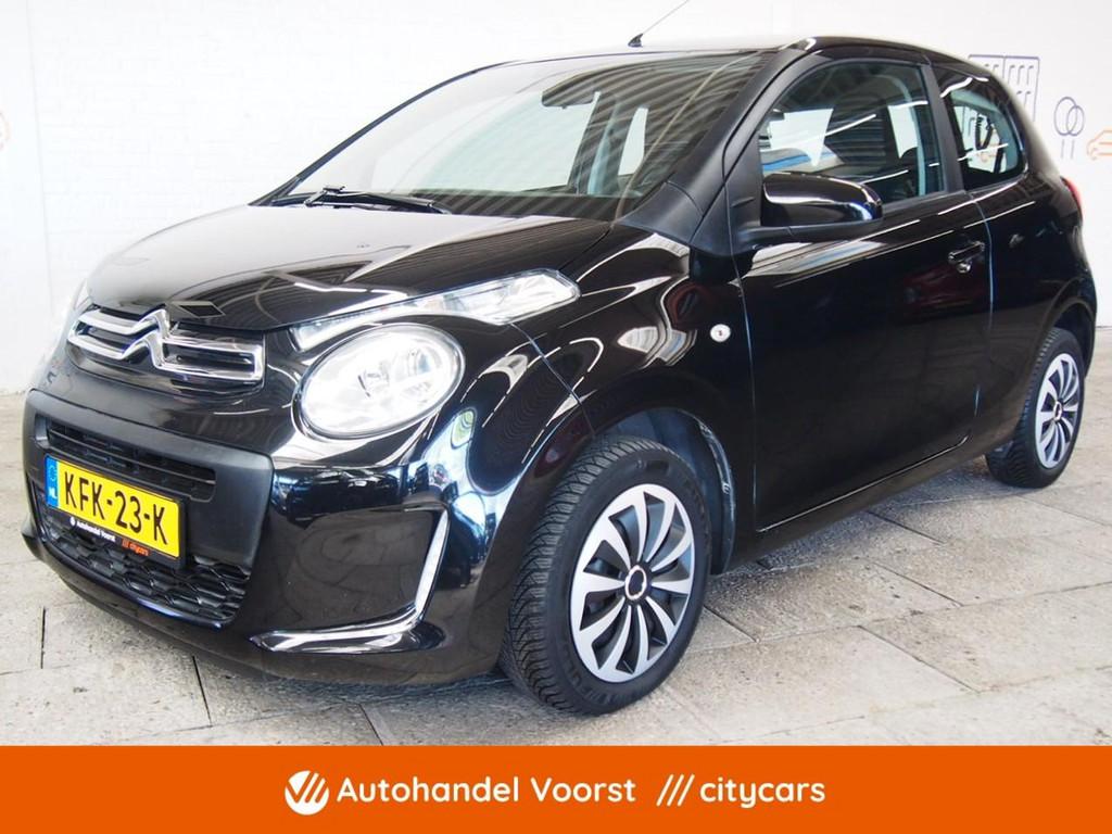 Citroen C1 1.0 e-VTi Feel (APK:Nieuw) Incl.Garantie, Voorwielaandrijving, Stof, Gebruikt, Met garantie (alle)