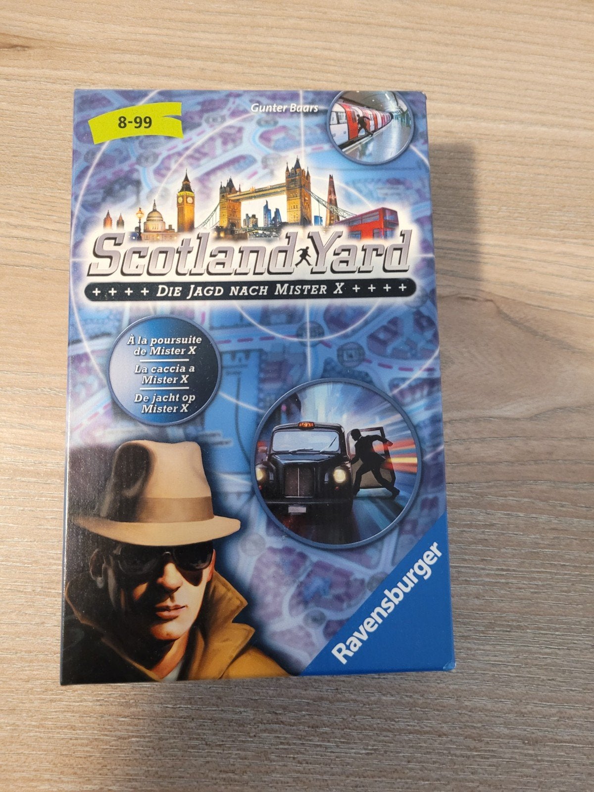 Scotland Yard: De jacht op Mister X - Ravensburger, Hobby en Vrije tijd, Gezelschapsspellen | Bordspellen, Vijf spelers of meer