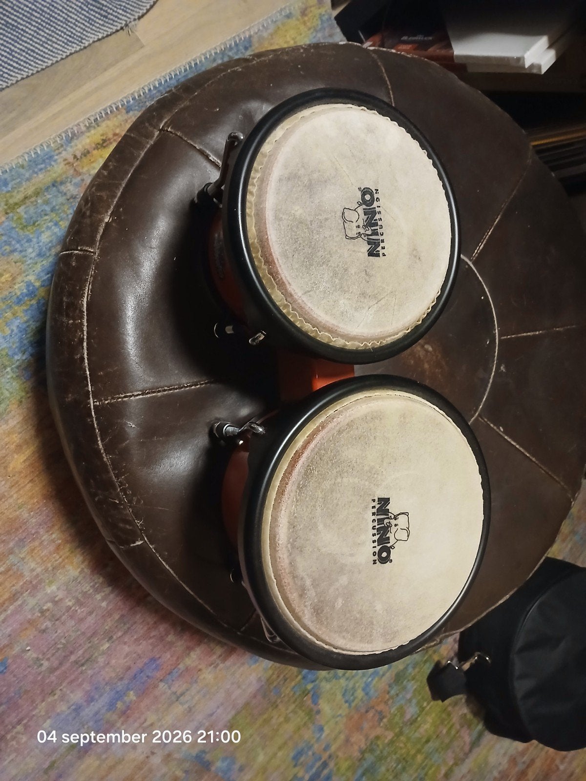 Nino Percussion Bongo - Ideaal voor jonge muzikanten, Ophalen of Verzenden, Zo goed als nieuw, Overige soorten