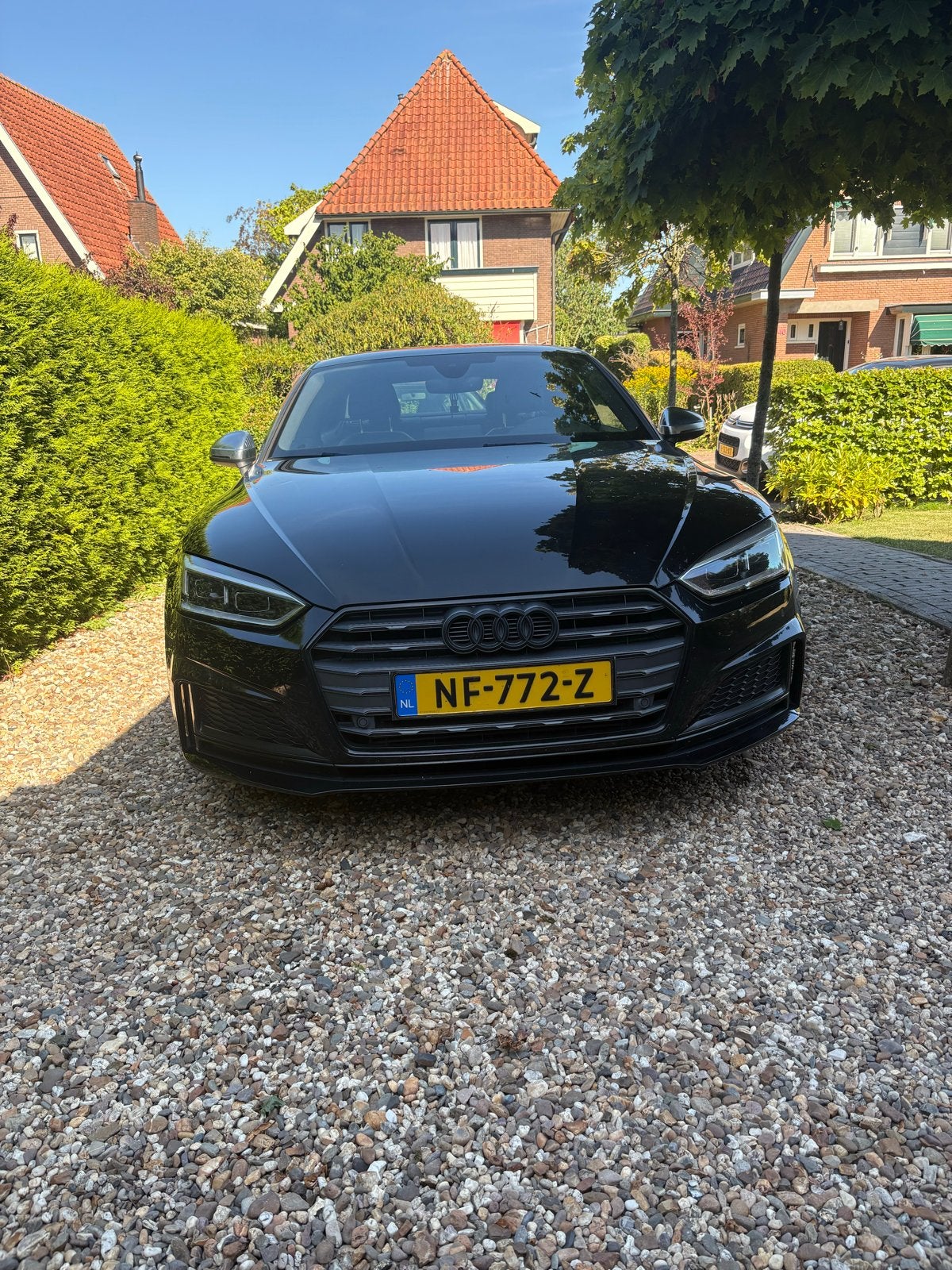 Audi A5 2.0 Tfsi 260pk Ultra S Tronic 2017 Zwart, Auto's, 4 cilinders, 1984 cc, 4 stoelen, Zwart