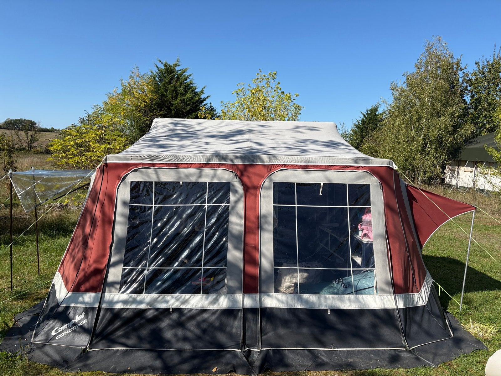 4 persoons Camp-Let Concorde Vouwwagen - Ruim en Comfortabel, Ophalen, Voor, Spatbord