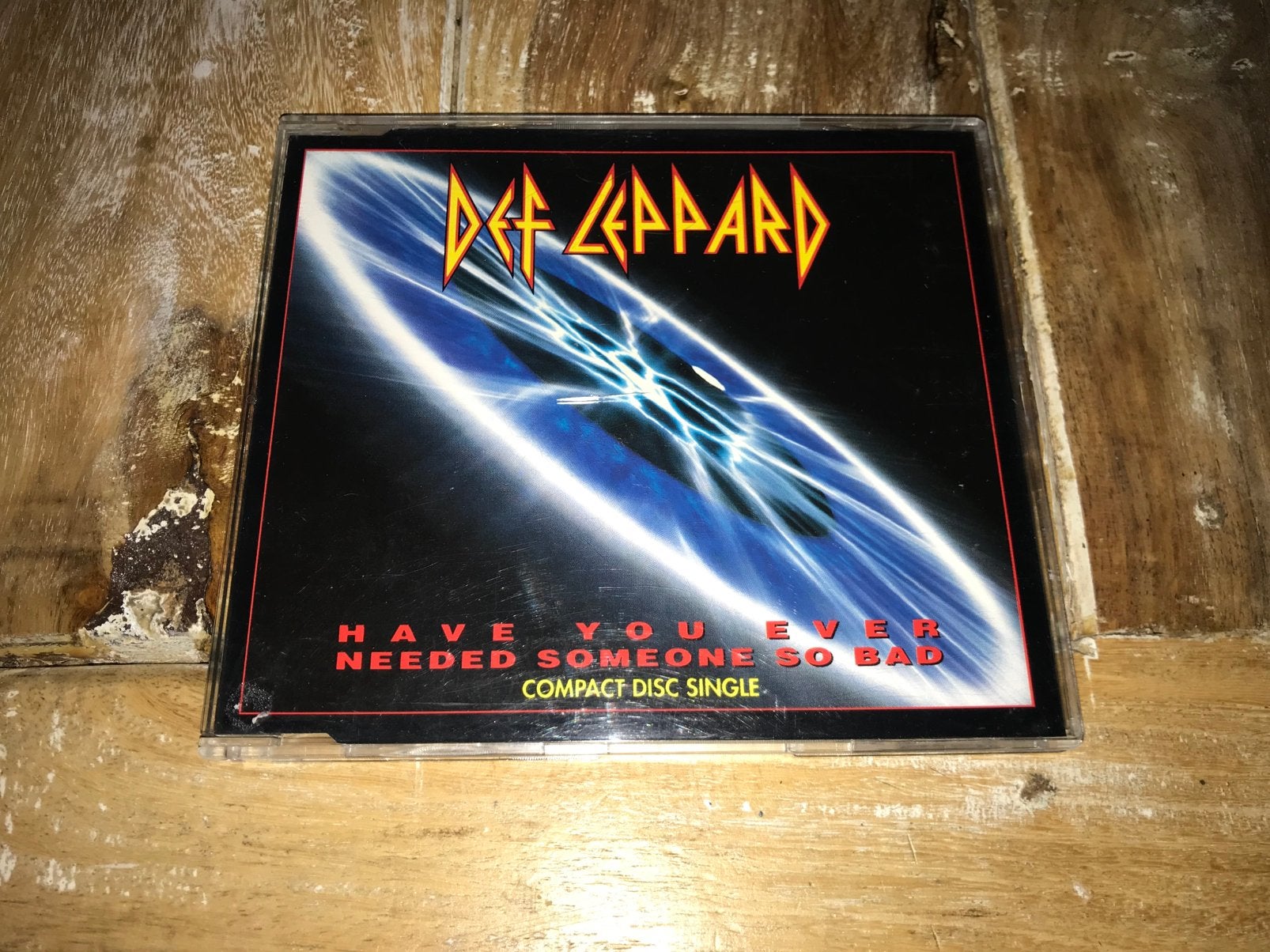 Def Leppard cd single Little Wing /You Cant Always Get live, Cd's en Dvd's, Cd's | Hardrock en Metal, Ophalen of Verzenden, Zo goed als nieuw