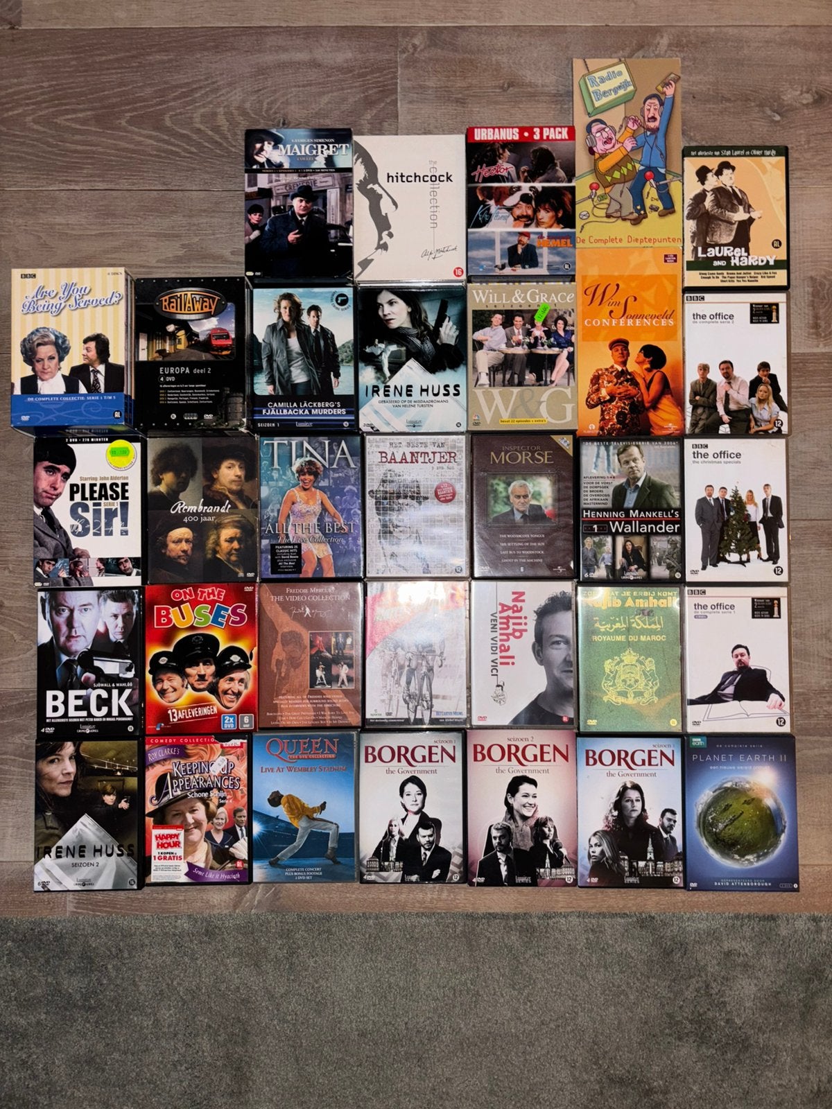 DVD-collectie (ENG/NL) – Series, Films, Komedie & Concerten, Ophalen of Verzenden, Gebruikt, Nederlands, Overige genres