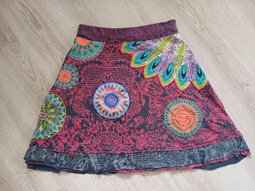 rok Desigual maat s, Kleding | Dames, Overige kleuren, Gedragen, Boven de knie, Ophalen
