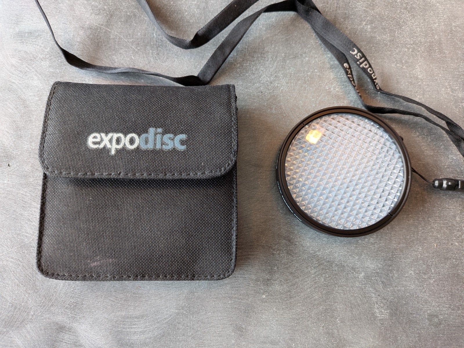 ExpoDisc 77mm Witbalans Filter met Hoesje, Audio, Tv en Foto, Overige merken, Gebruikt, Inclusief opbergcase, Overige typen