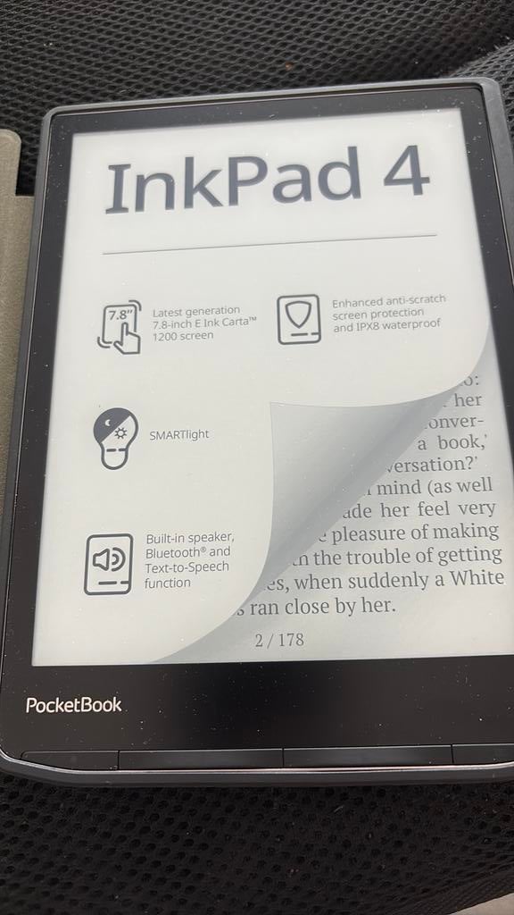 Te koop: PocketBook 4 ereader, Ophalen of Verzenden, Zo goed als nieuw