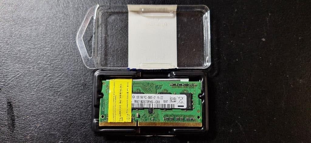 Samsung ram geheugen 1GB, DDR3, Ophalen of Verzenden, Laptop, Gebruikt