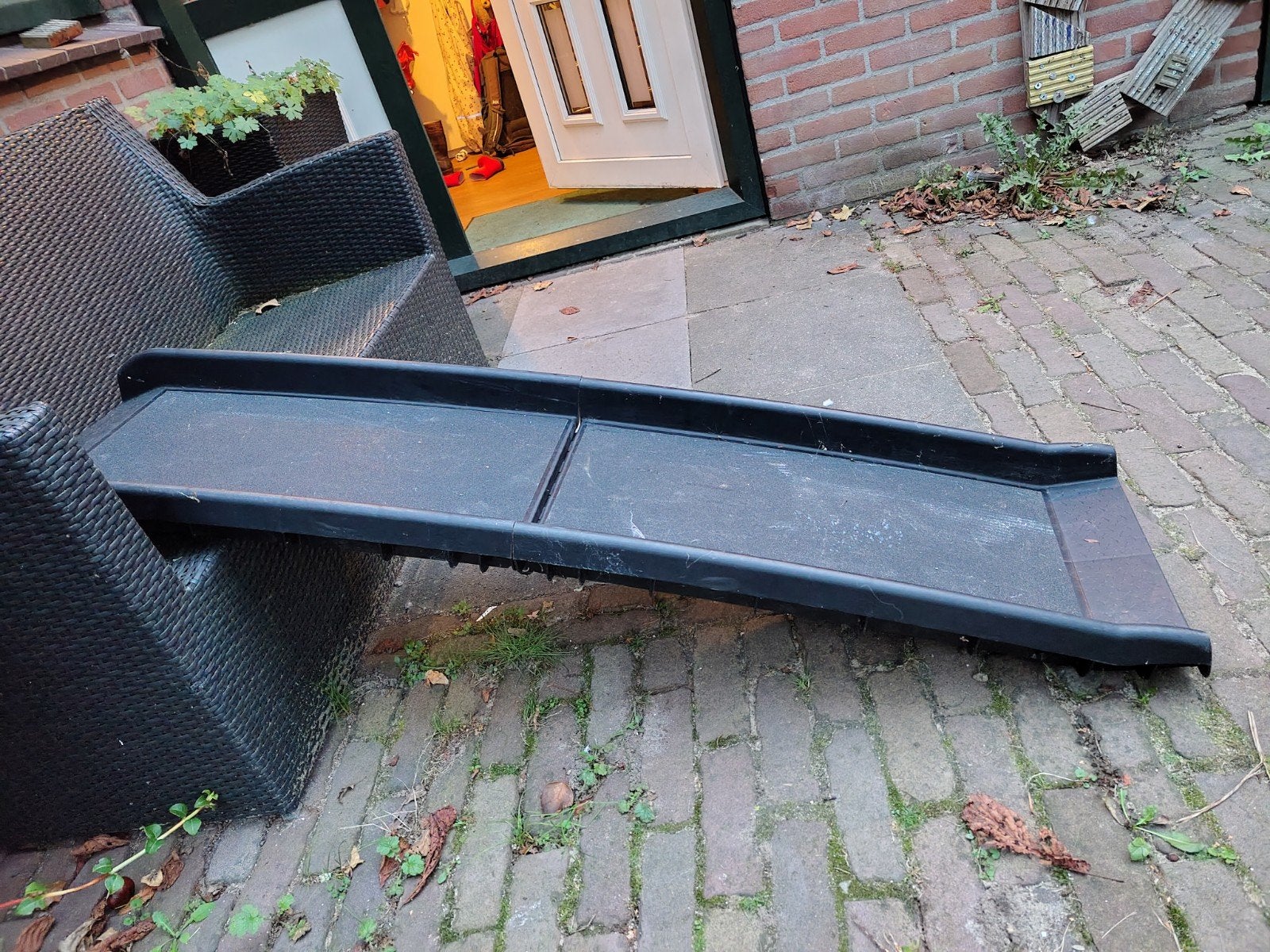 Loopplank hond - inklapbaar met antislip, Ophalen, Gebruikt