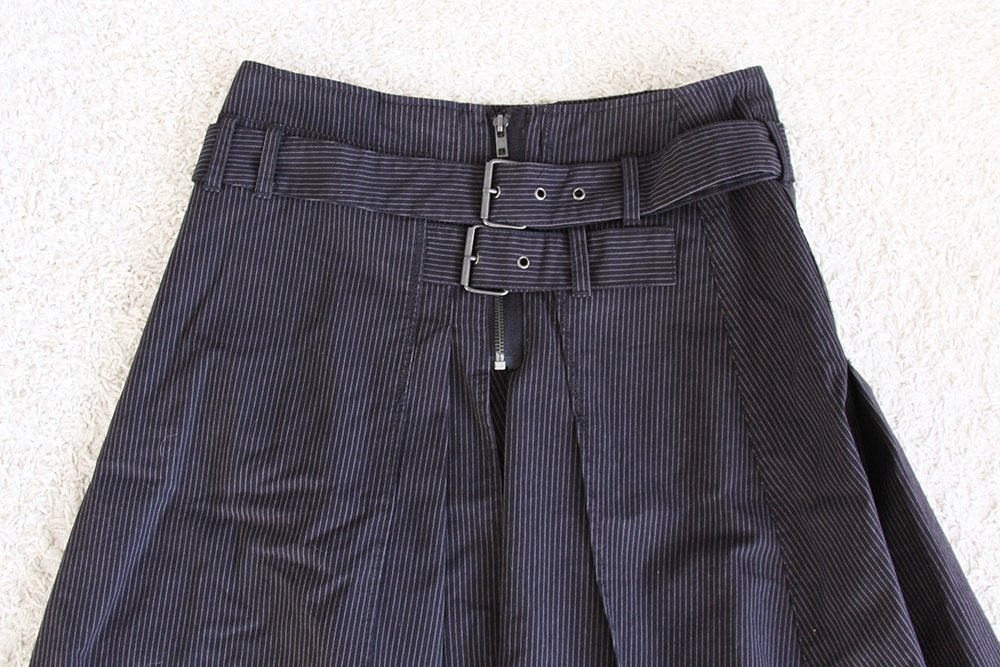 Super Leuk Oxmo Streepjes Rokje (M) - 72 € 20,-, Kleding | Dames, Maat 38/40 (M), Zwart, Ophalen of Verzenden, Zo goed als nieuw