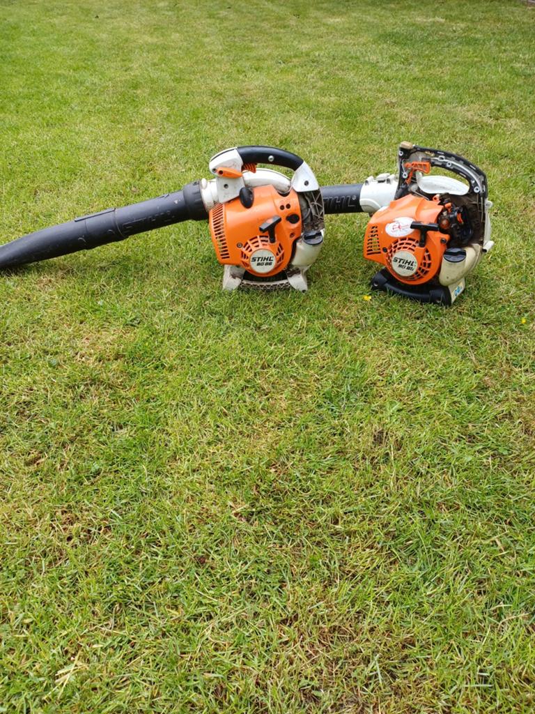 Stihl BG 86 & BG 85 (Opknappers), Ophalen, Gebruikt, Handgedragen, Stihl