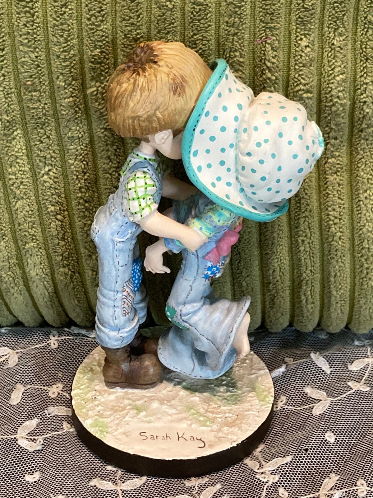 Beeldje Sarah Kay, jongen en meisje (310526, Ophalen of Verzenden, Zo goed als nieuw, Mens