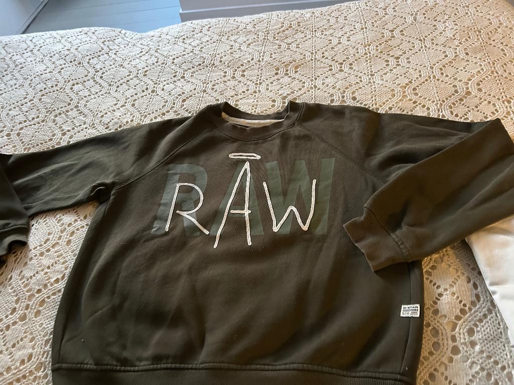 G star sweater, Kleding | Heren, Truien en Vesten, Ophalen of Verzenden, Zo goed als nieuw, G star, Groen