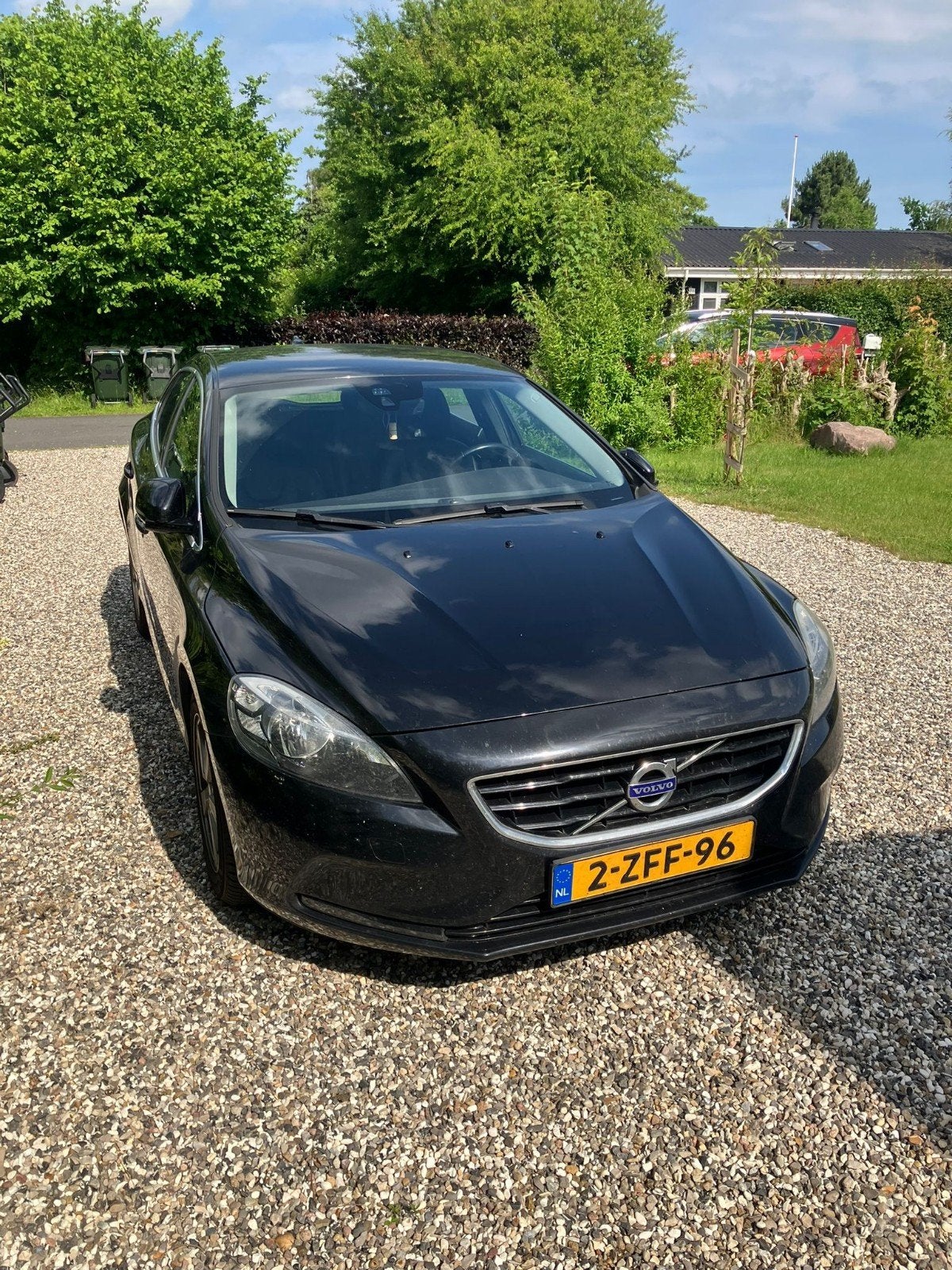 Volvo V40 2.0 D4 SUMMUM BUSINESS zwart, Auto's, Volvo, Voorwielaandrijving, Zwart, Zwart, Particulier