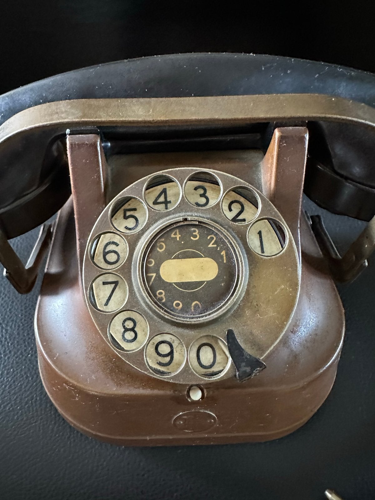 Vintage RTT56a Telefoon - Werkend en in Uitstekende Staat, Ophalen of Verzenden, Zo goed als nieuw, Met draaischijf