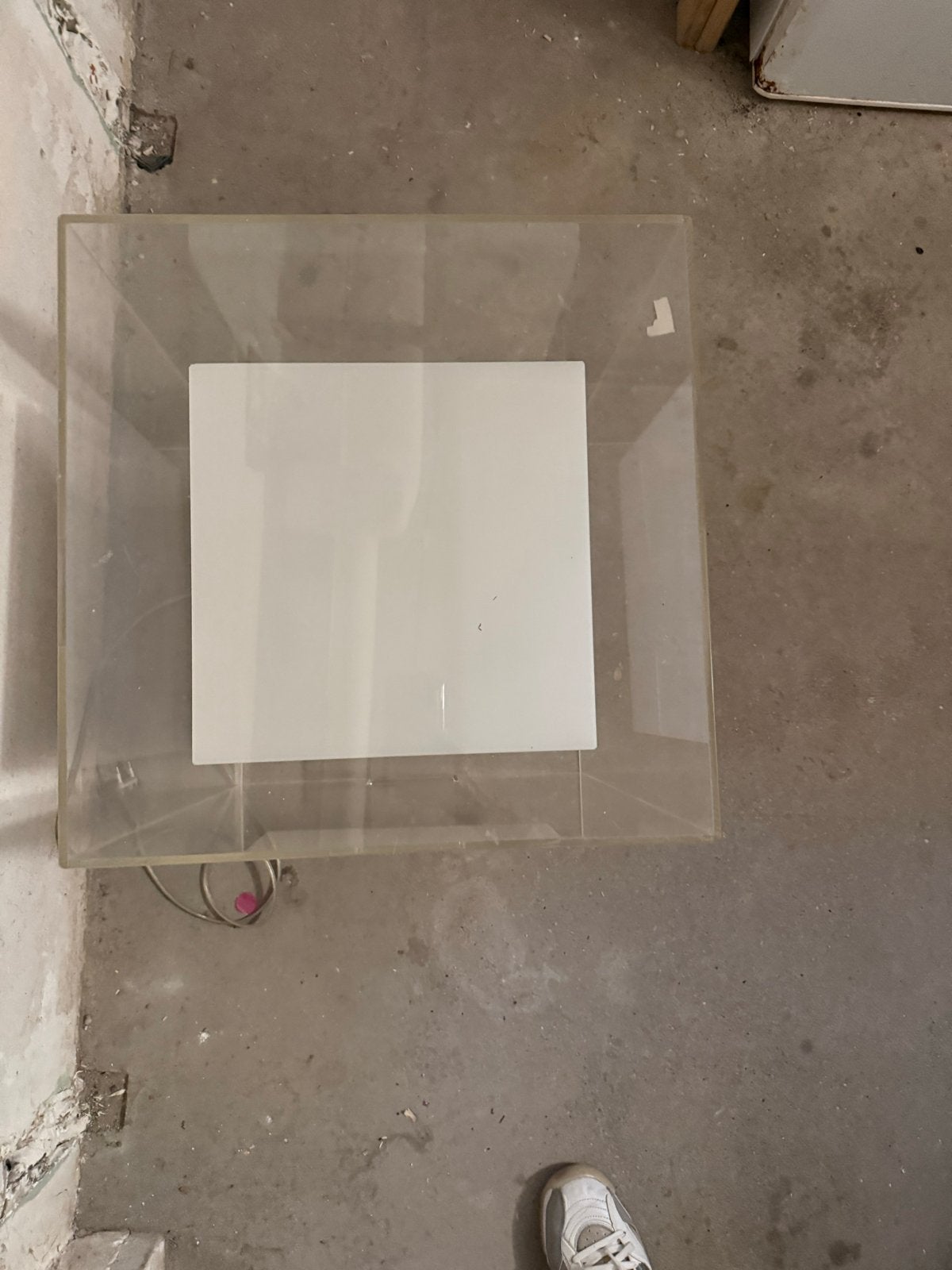 Design lamp van plexiglas - Lichte gebruikssporen, Ophalen, Gebruikt, Kunststof, Modern